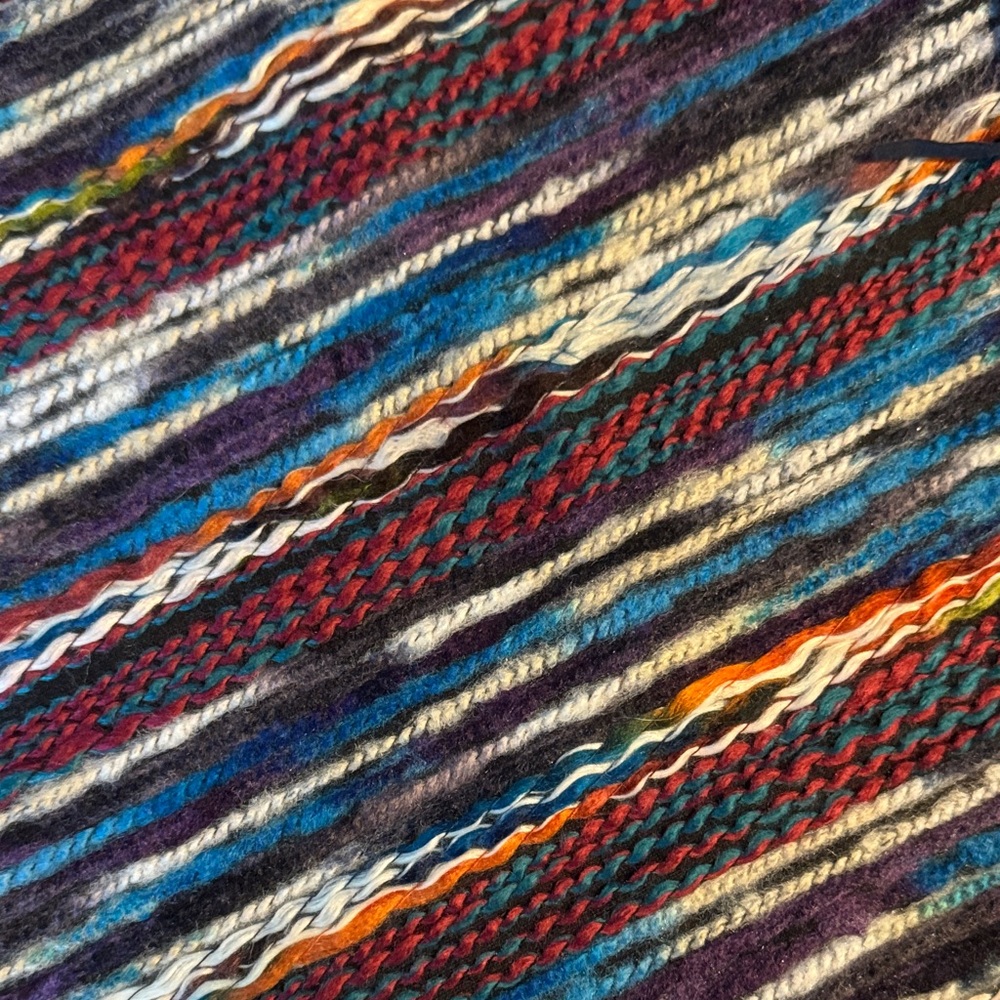 Multicolor Striped Scarf - Picture 2 of 2